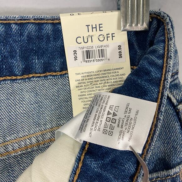 NWT Lucky Brand The Cut Off Short - Picture 3 of 7